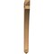 Ekena Millwork Thorton Arts & Crafts Rough Sawn Bracket, Western Red Cedar, 4"W x 34"D x 46"H BKT04X34X46THR03RWR - alternate 3